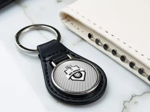 Custom Leather Keyrings Classic Build Max Design